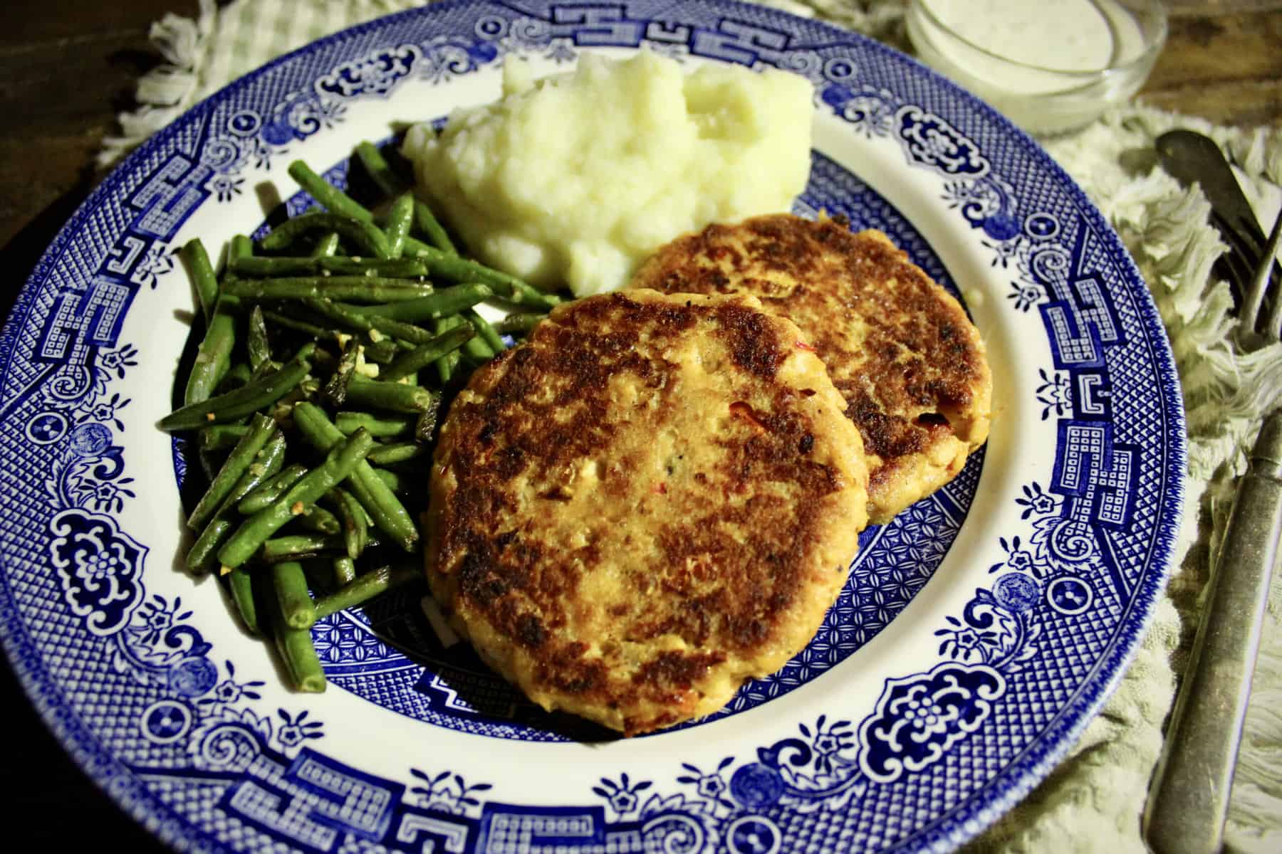 Southern Salmon Patties with Tartar Sauce - Sow The Table